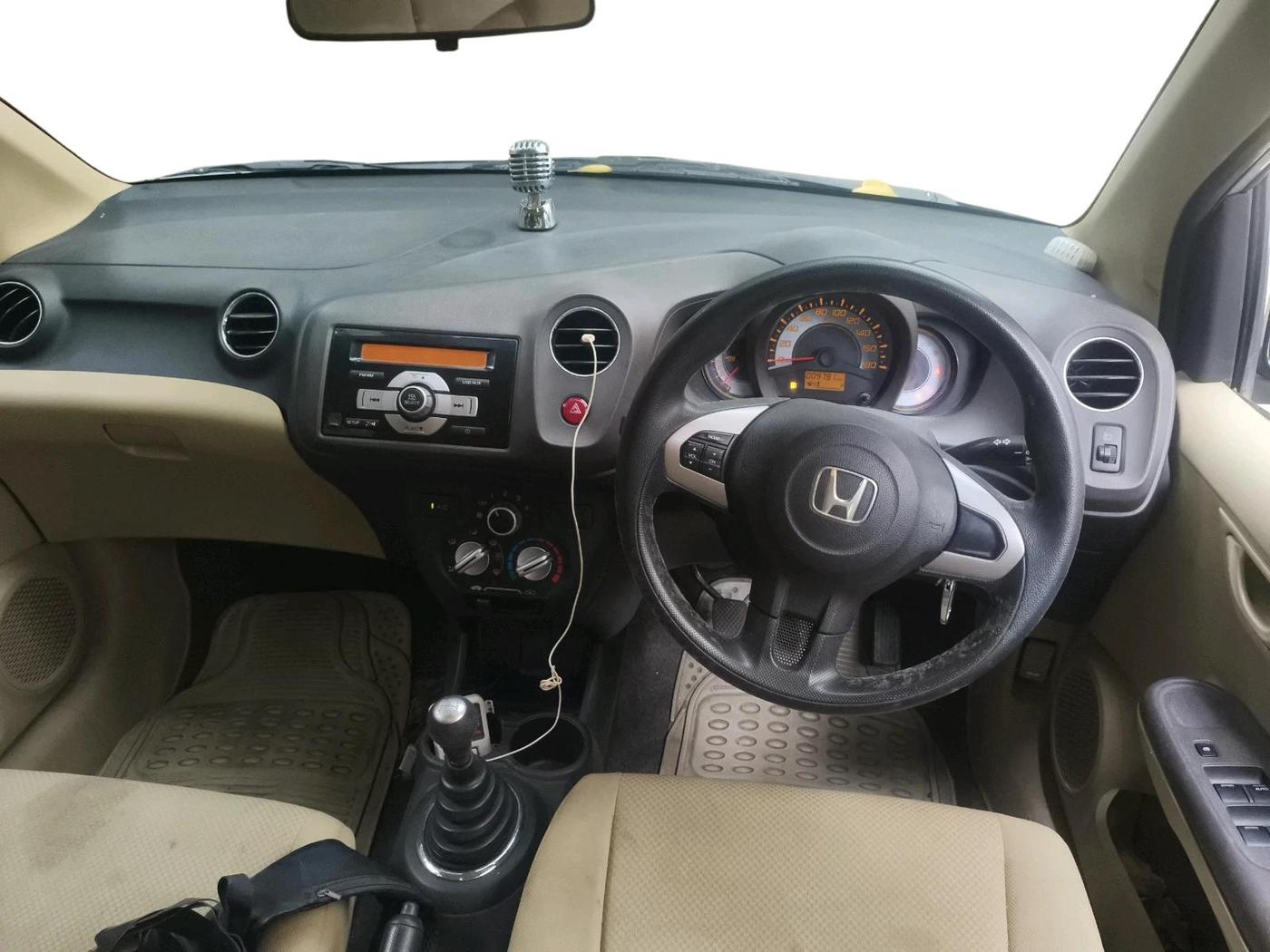 2012 Honda Brio S MT, Petrol, Manual, 9,791 km, interior