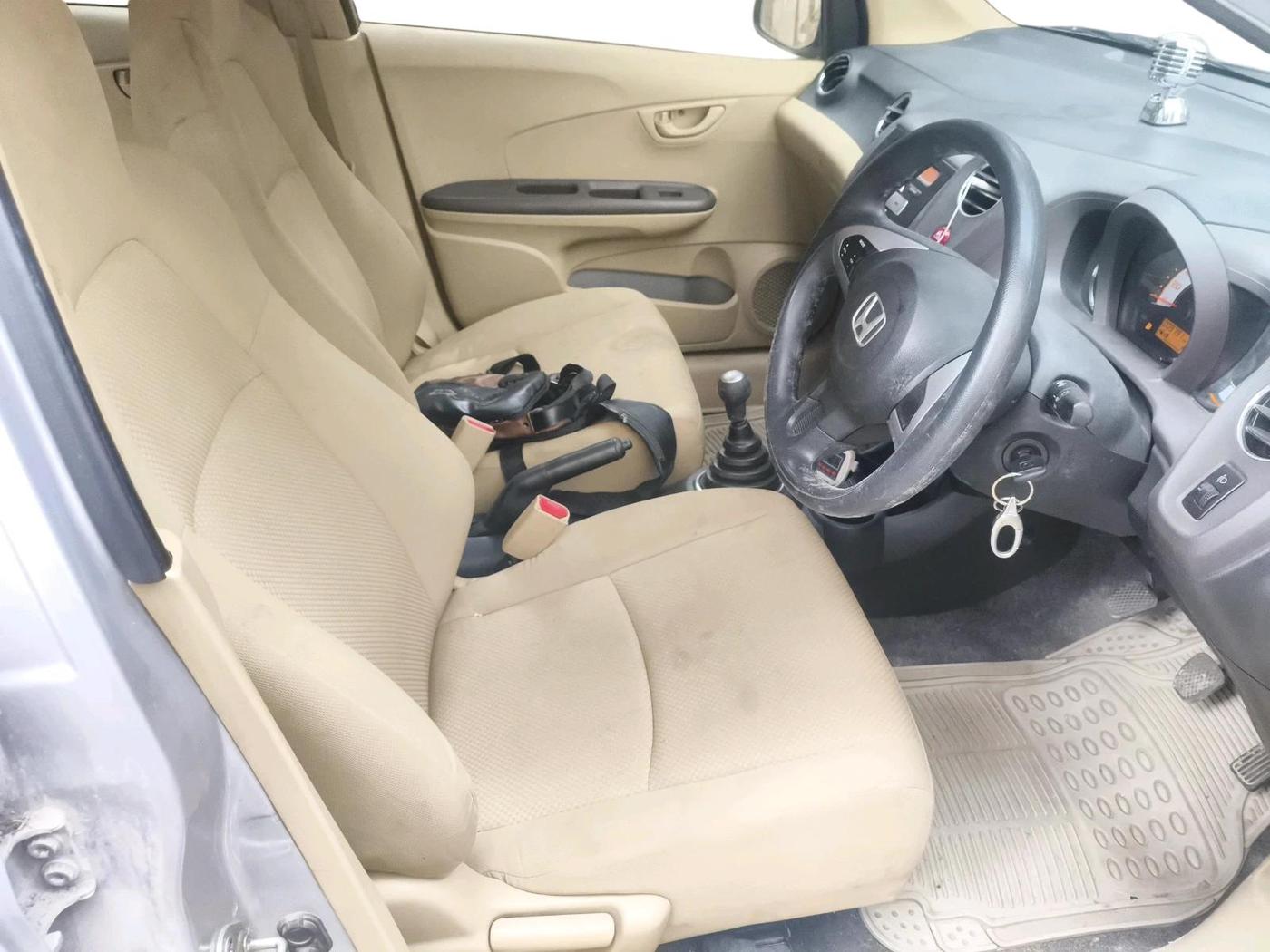 2012 Honda Brio S MT, Petrol, Manual, 9,791 km, interior