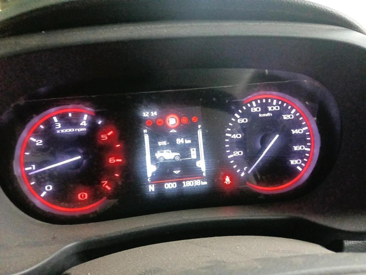 2023 Mahindra Thar LX D HT 2WD MT, Diesel, Manual, 18,038 km, interior