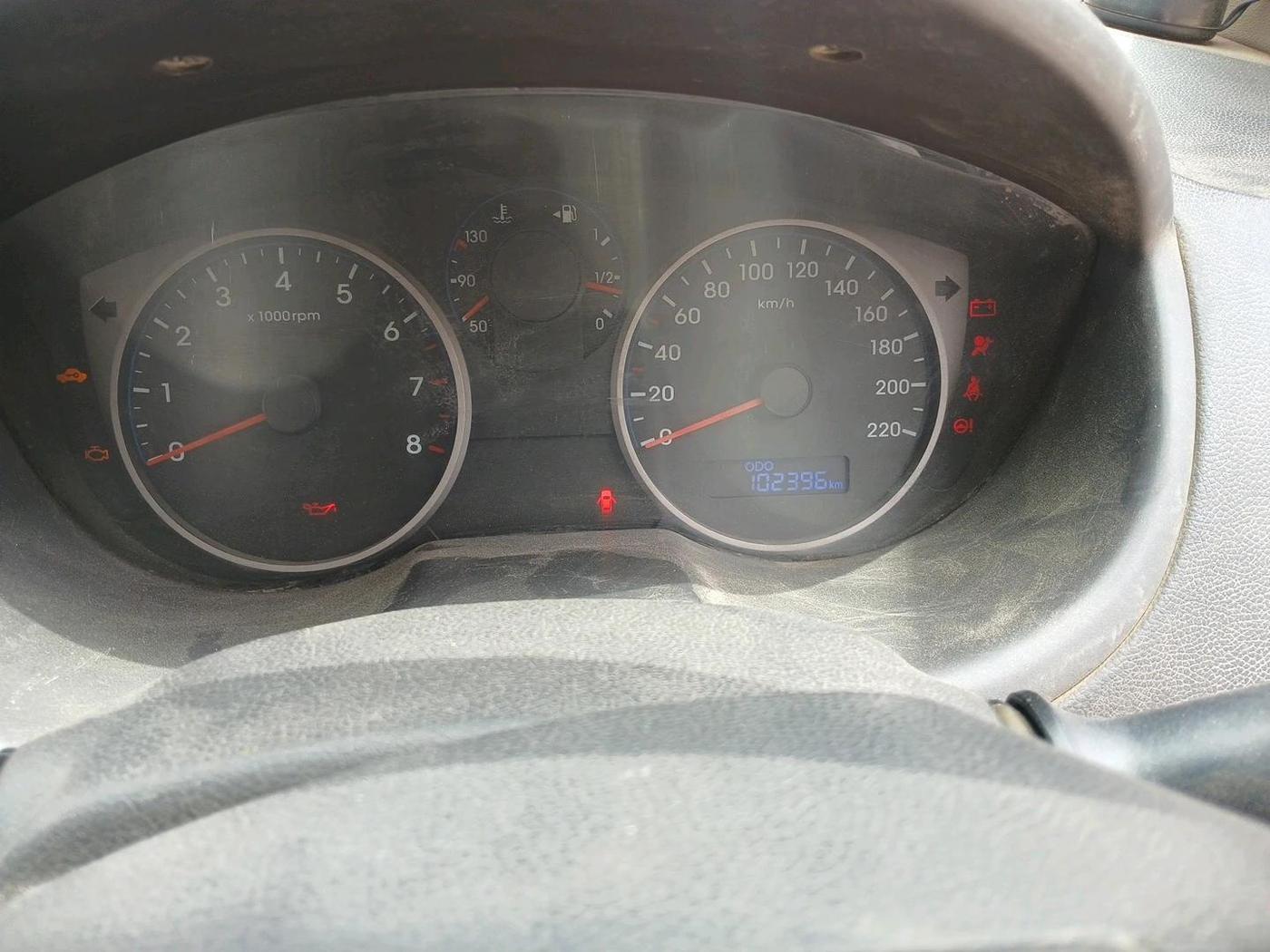 2012 Hyundai i20 SPORTZ 1.2, CNG, Manual, 1,02,396 km, interior