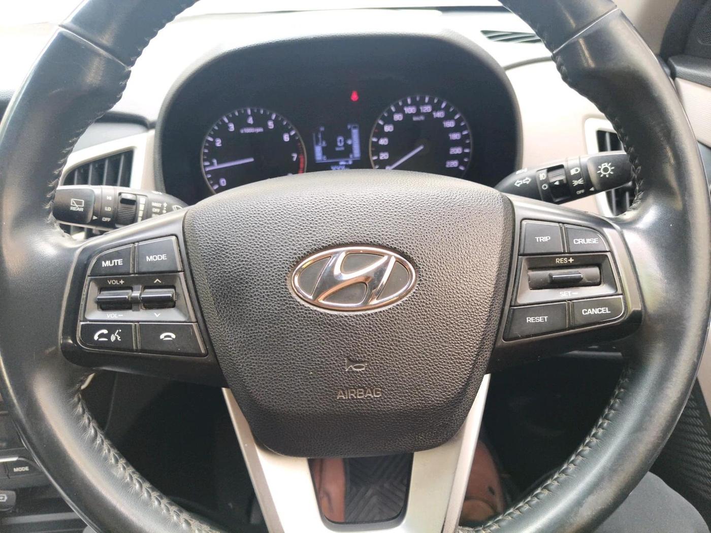 2019 Hyundai Creta SX AT 1.6 PETROL, Petrol, Automatic, 59,761 km, interior