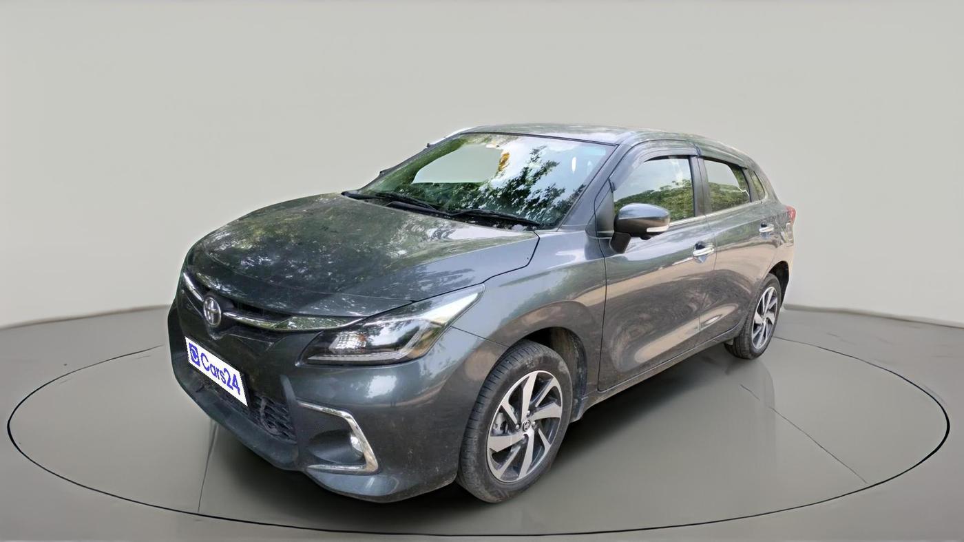 2025 Toyota Glanza V AMT, Petrol, Automatic, 12,379 km, exterior