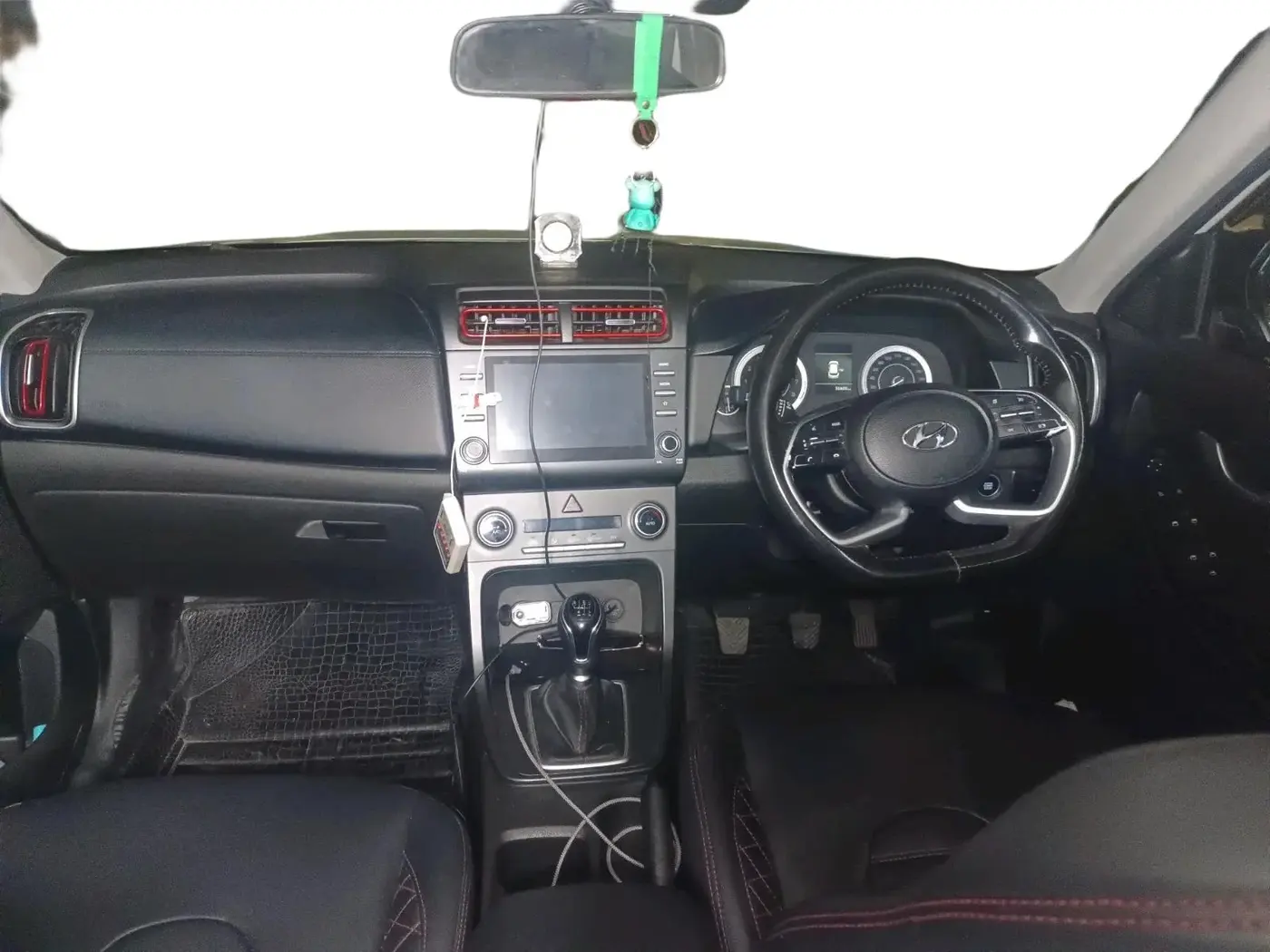 2022 Hyundai Creta S PLUS KNIGHT 1.5 PETROL, Petrol, Manual, 50,688 km, interior