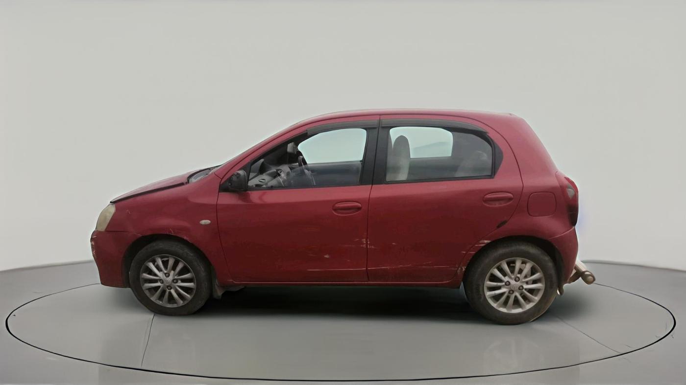 2011 Toyota Etios Liva V, Petrol, Manual, 76,545 km, exterior