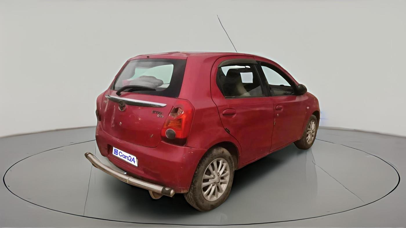 2011 Toyota Etios Liva V, Petrol, Manual, 76,545 km, exterior