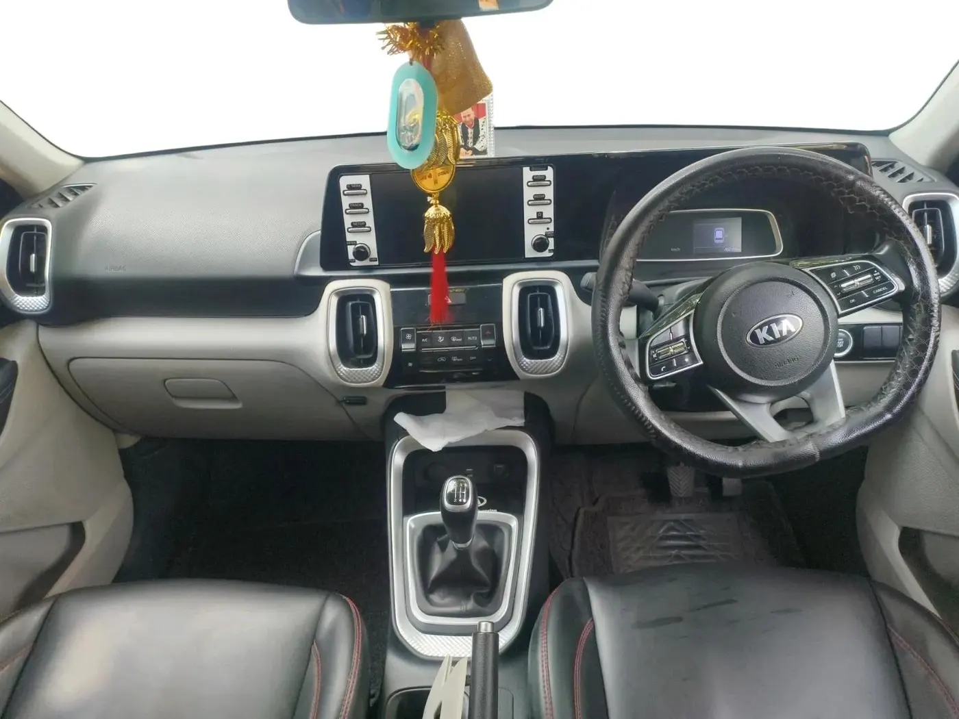 2021 KIA SONET HTX 1.0 IMT, Petrol, Manual, 48,249 km, interior