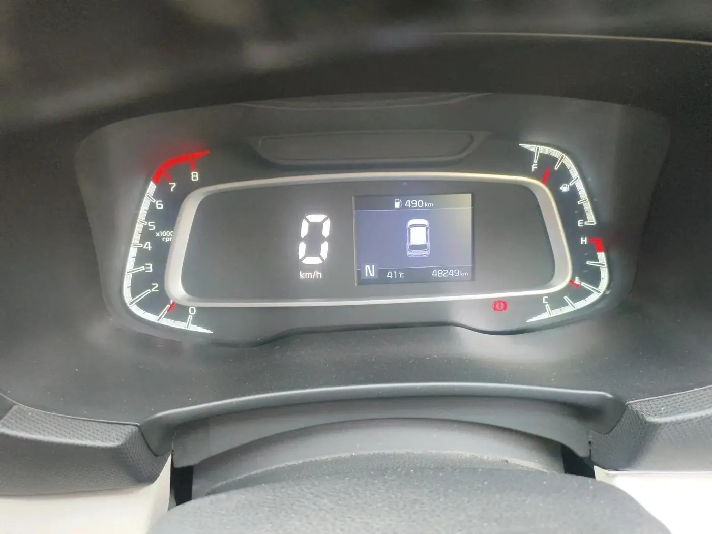 2021 KIA SONET HTX 1.0 IMT, Petrol, Manual, 48,249 km, interior
