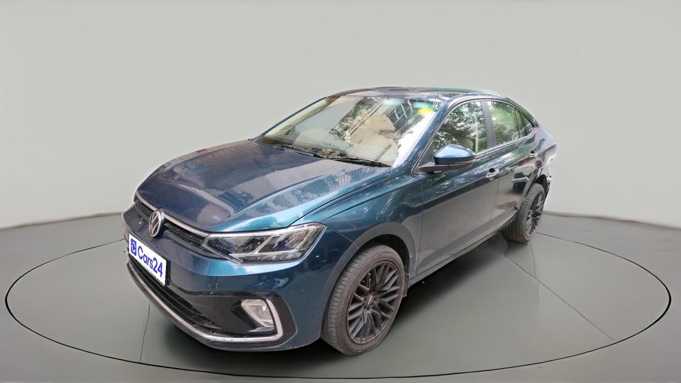 2024 Volkswagen VIRTUS HIGHLINE TSI 1.0 AT, Petrol, Automatic, 17,241 km, exterior