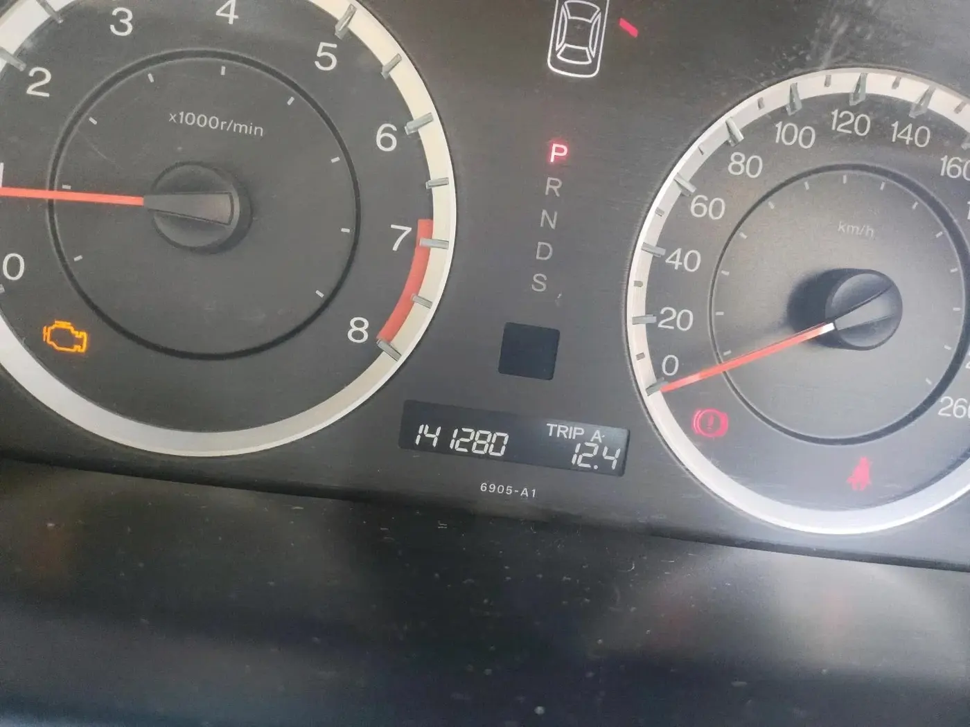 2011 Honda Accord 2.4L I-VTEC AT, Petrol, Automatic, 1,41,280 km, interior
