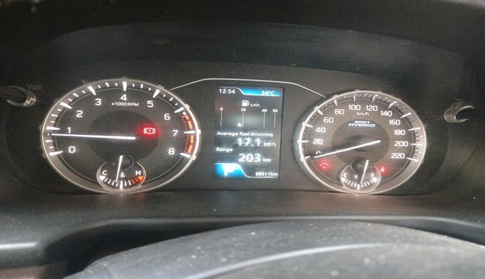 2024 Maruti BREZZA ZXI AT SMART HYBRID, Petrol, Automatic, 38,511 km, interior