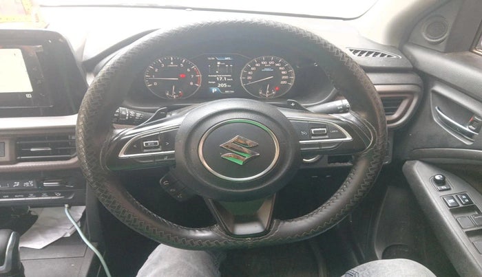 2024 Maruti BREZZA ZXI AT SMART HYBRID, Petrol, Automatic, 38,511 km, interior