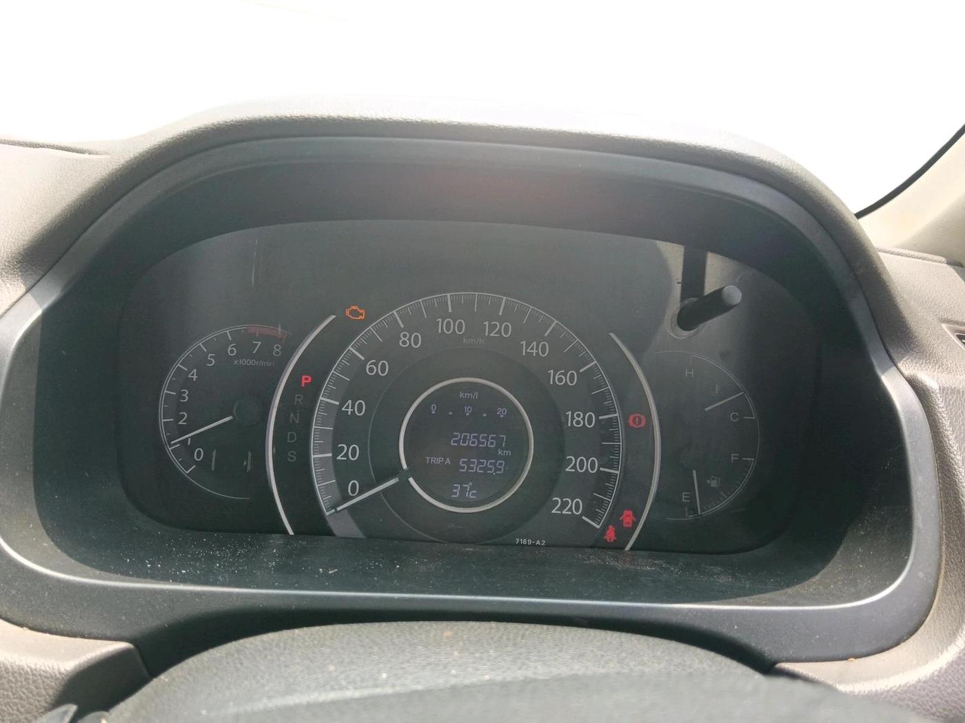 2015 Honda CRV 2.0L I-VTEC 2WD AT, Petrol, Automatic, 2,06,567 km, interior