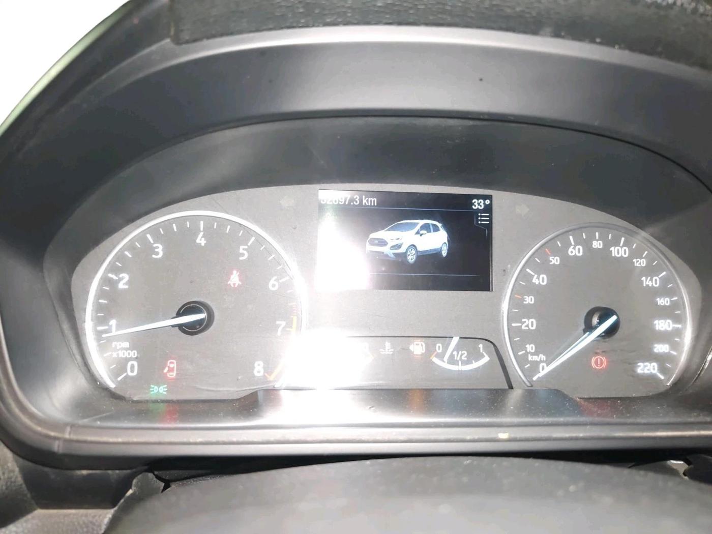 2020 Ford Ecosport TITANIUM 1.5 SPORTS(SUNROOF) PETROL, Petrol, Manual, 52,897 km, interior