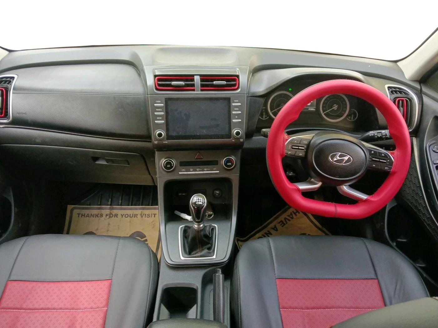 2023 Hyundai Creta S PLUS KNIGHT 1.5 DIESEL, Diesel, Manual, 41,260 km, interior