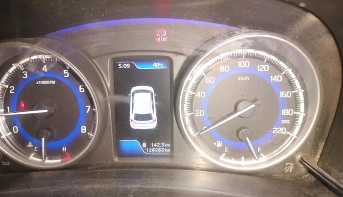 2017 Maruti Baleno ALPHA PETROL 1.2, Petrol, Manual, 1,28,283 km, interior