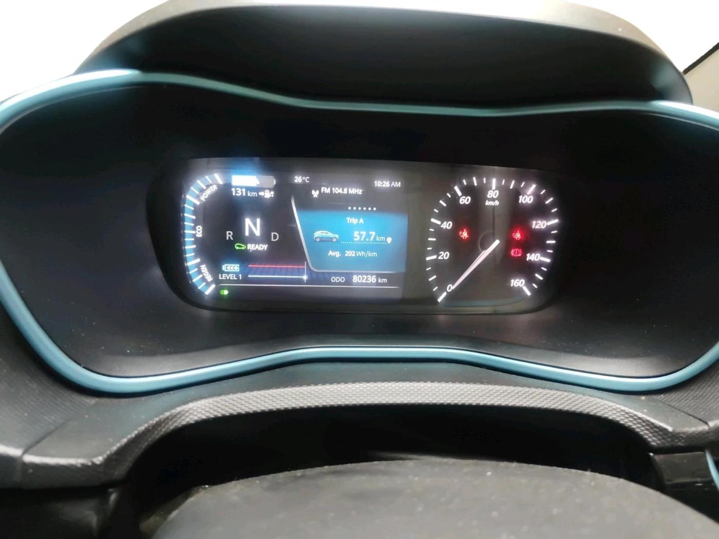 2021 Tata NEXON EV XZ PLUS, Electric, Automatic, 80,236 km, interior