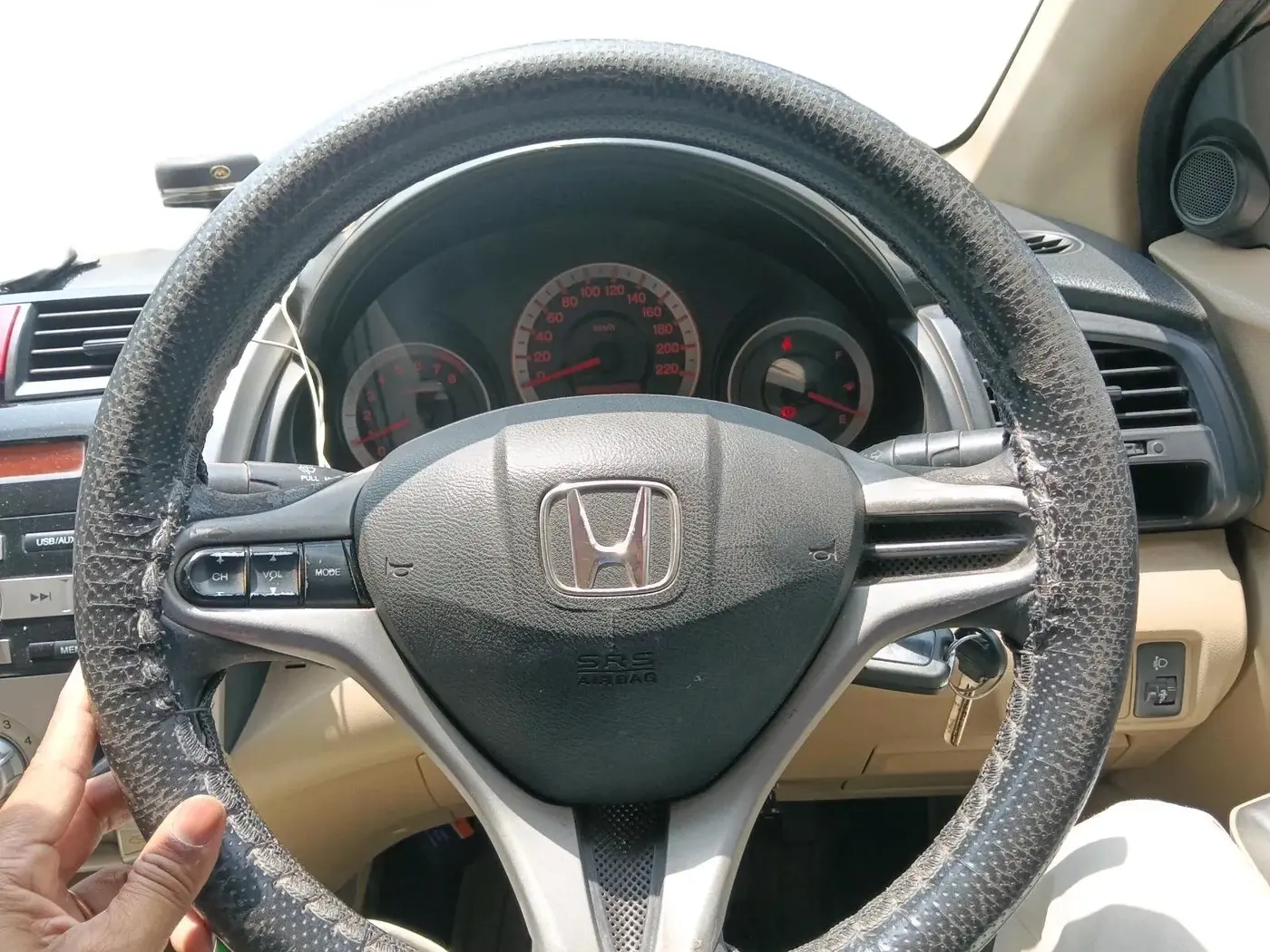 2011 Honda City 1.5L I-VTEC V MT, Petrol, Manual, 1,34,485 km, interior