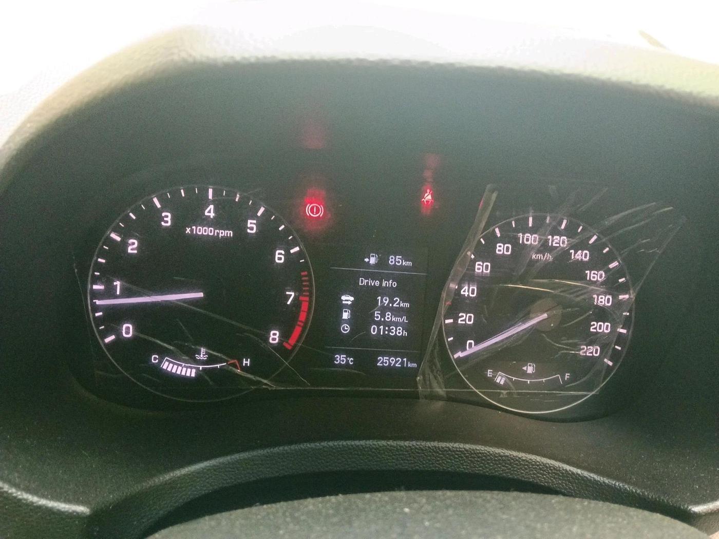 2019 Hyundai Creta SX (O) 1.6 PETROL, Petrol, Manual, 25,921 km, interior