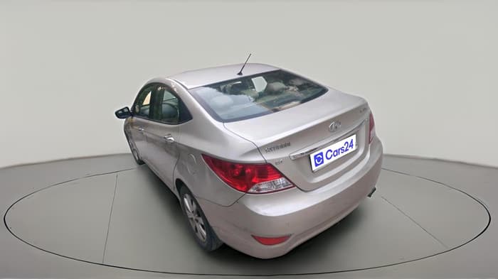 2011 Hyundai Verna FLUIDIC 1.6 VTVT SX OPT AT, Petrol, Automatic, 1,09,408 km, exterior