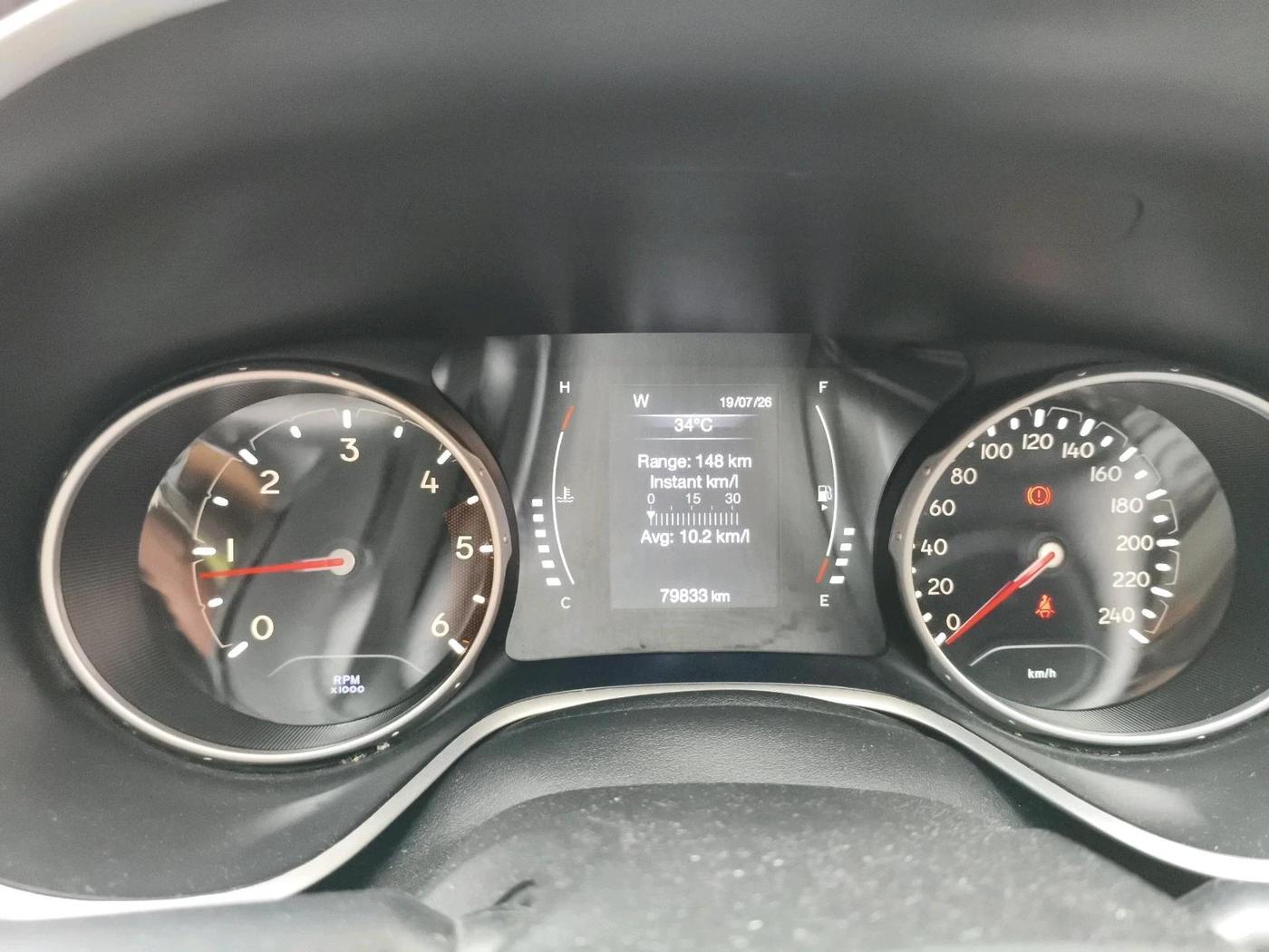2017 Jeep Compass LIMITED 2.0 DIESEL, Diesel, Manual, 79,833 km, interior