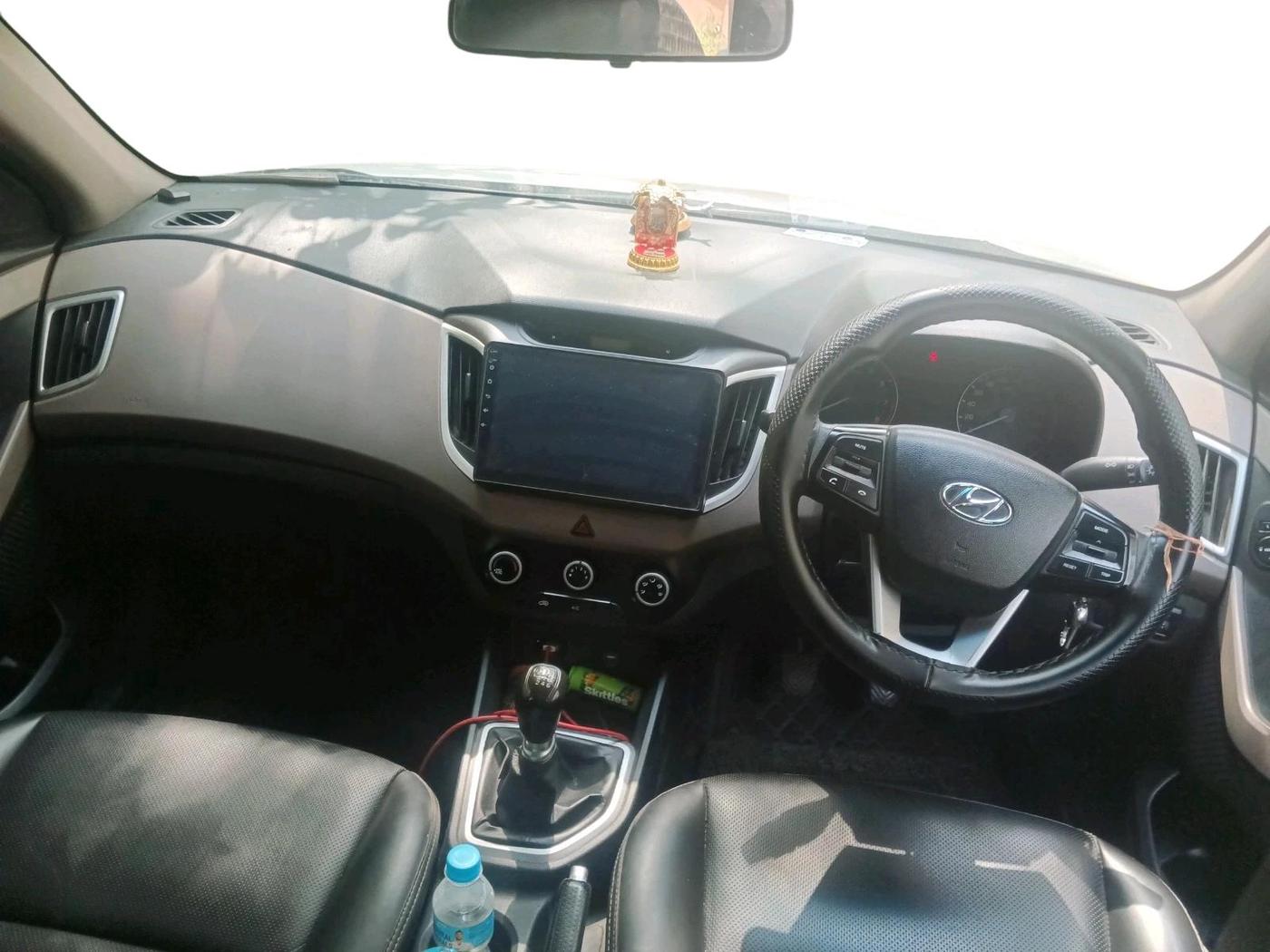 2019 Hyundai Creta E PLUS 1.6 PETROL, Petrol, Manual, 1,18,413 km, interior