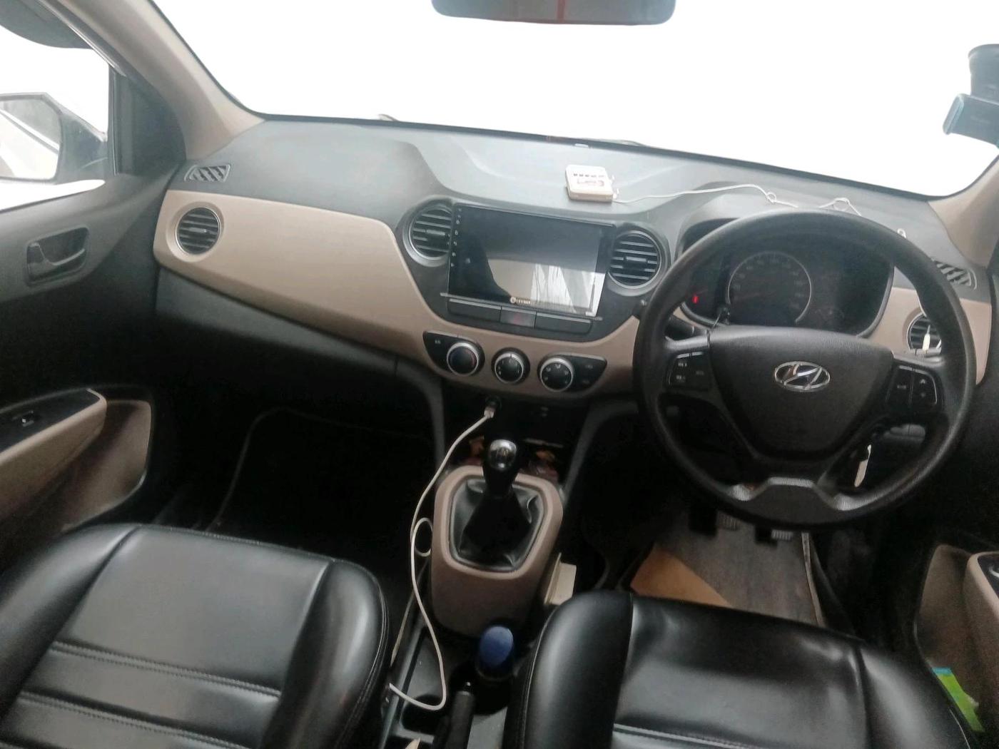 2018 Hyundai Grand i10 MAGNA 1.2 KAPPA VTVT, CNG, Manual, 47,003 km, interior