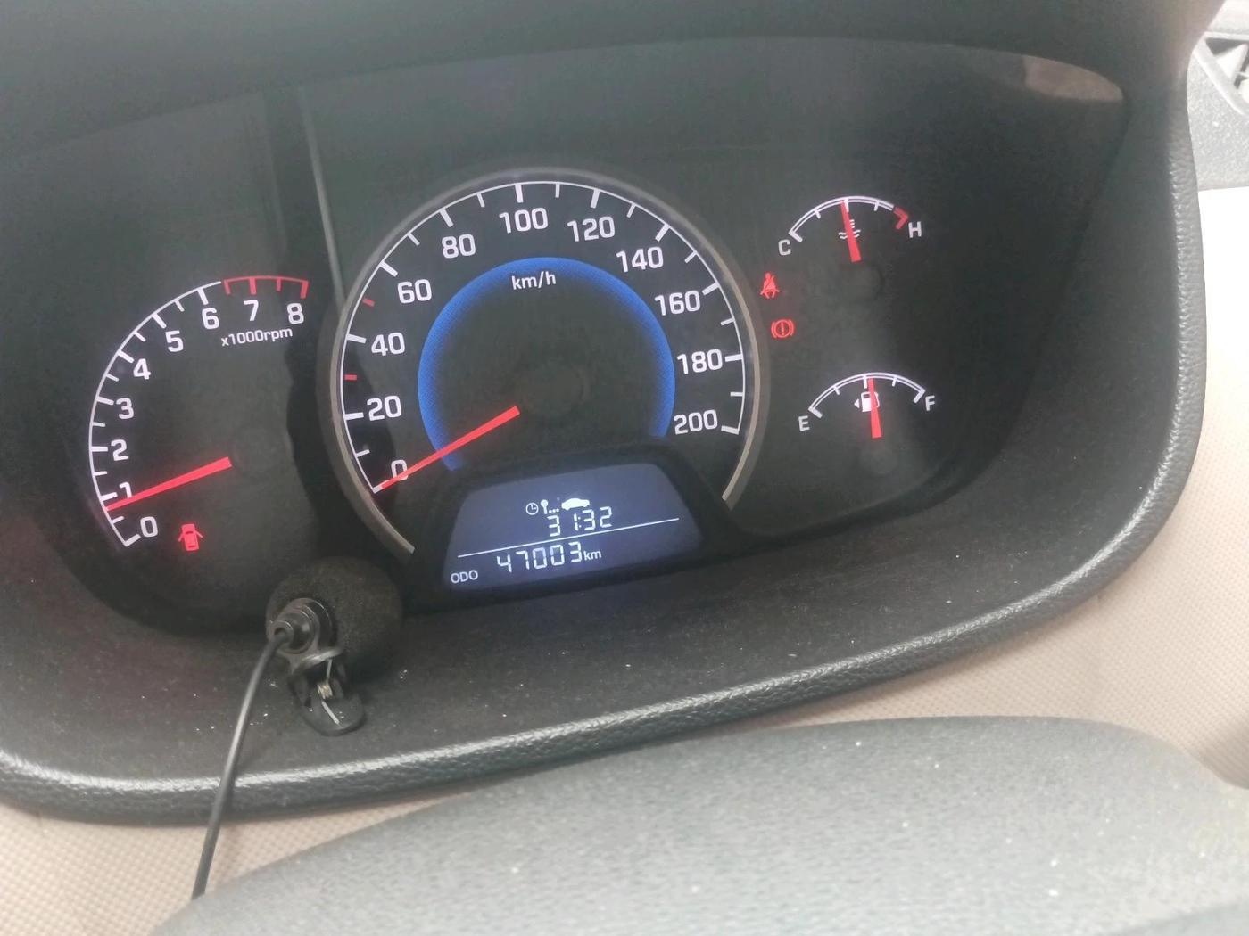 2018 Hyundai Grand i10 MAGNA 1.2 KAPPA VTVT, CNG, Manual, 47,003 km, interior