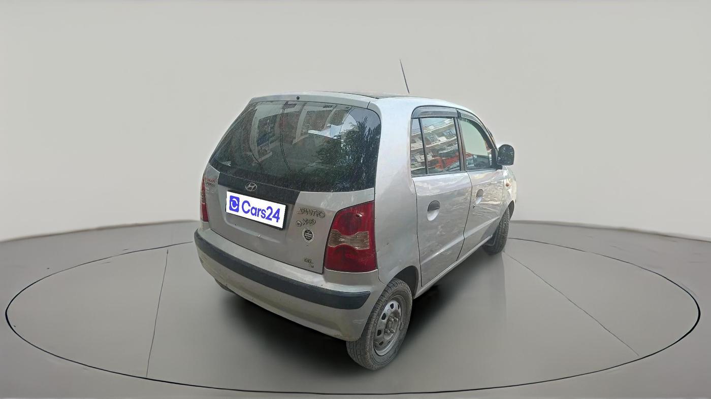 2012 Hyundai Santro Xing GL PLUS, CNG, Manual, 1,64,210 km, exterior