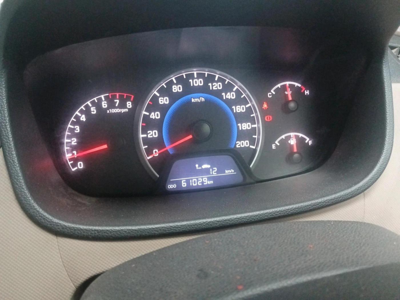 2017 Hyundai Grand i10 MAGNA 1.2 KAPPA VTVT, Petrol, Manual, 61,029 km, interior