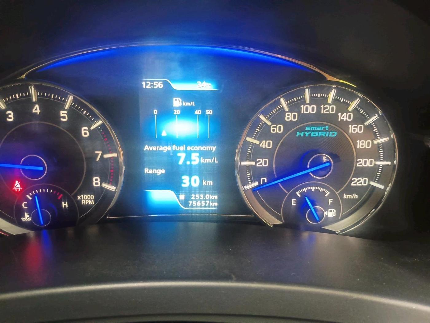 2022 Maruti Ciaz SIGMA 1.5 SHVS MT  PETROL, CNG, Manual, 75,657 km, interior