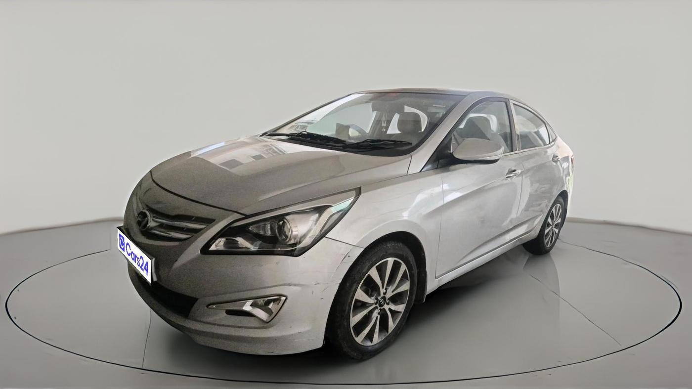 2015 Hyundai Verna FLUIDIC 4S 1.6 VTVT S(O), Petrol, Manual, 37,224 km, exterior