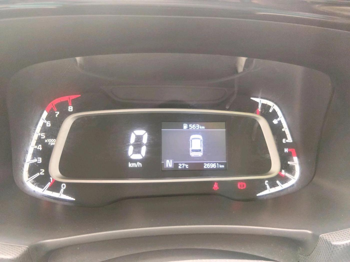 2021 KIA SONET HTX 1.0 IMT, Petrol, Manual, 26,961 km, interior