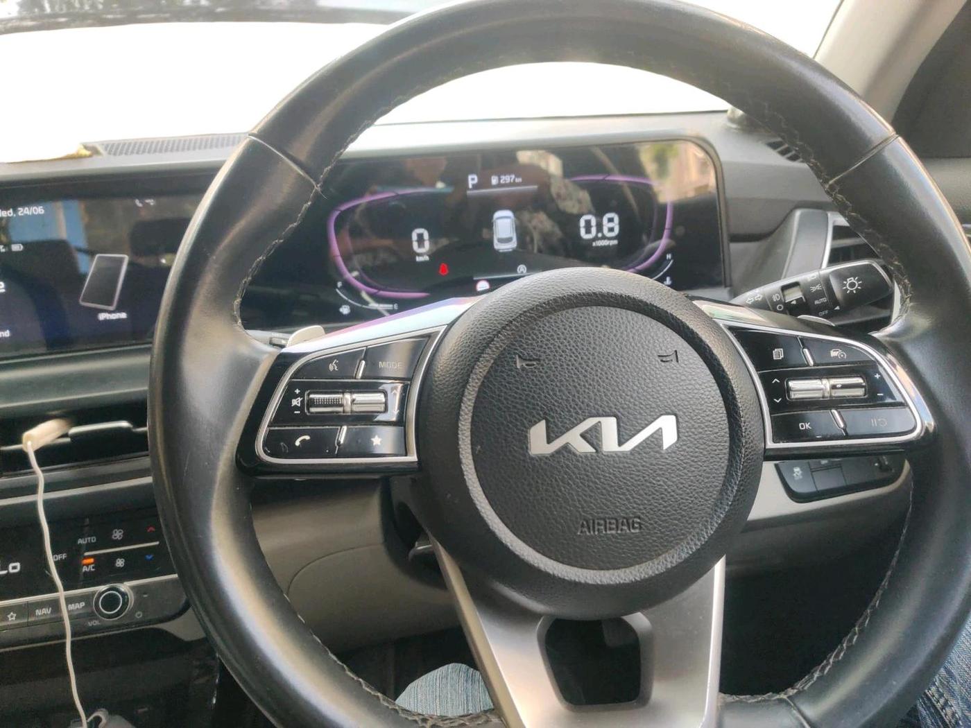 2023 KIA SELTOS  HTX 1.5 DIESEL AT, Diesel, Automatic, 41,968 km, interior