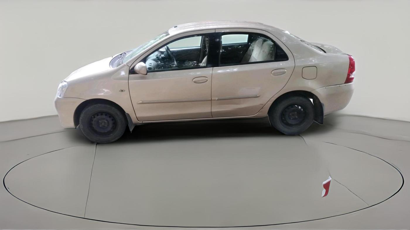2011 Toyota Etios G, Petrol, Manual, 1,15,709 km, exterior