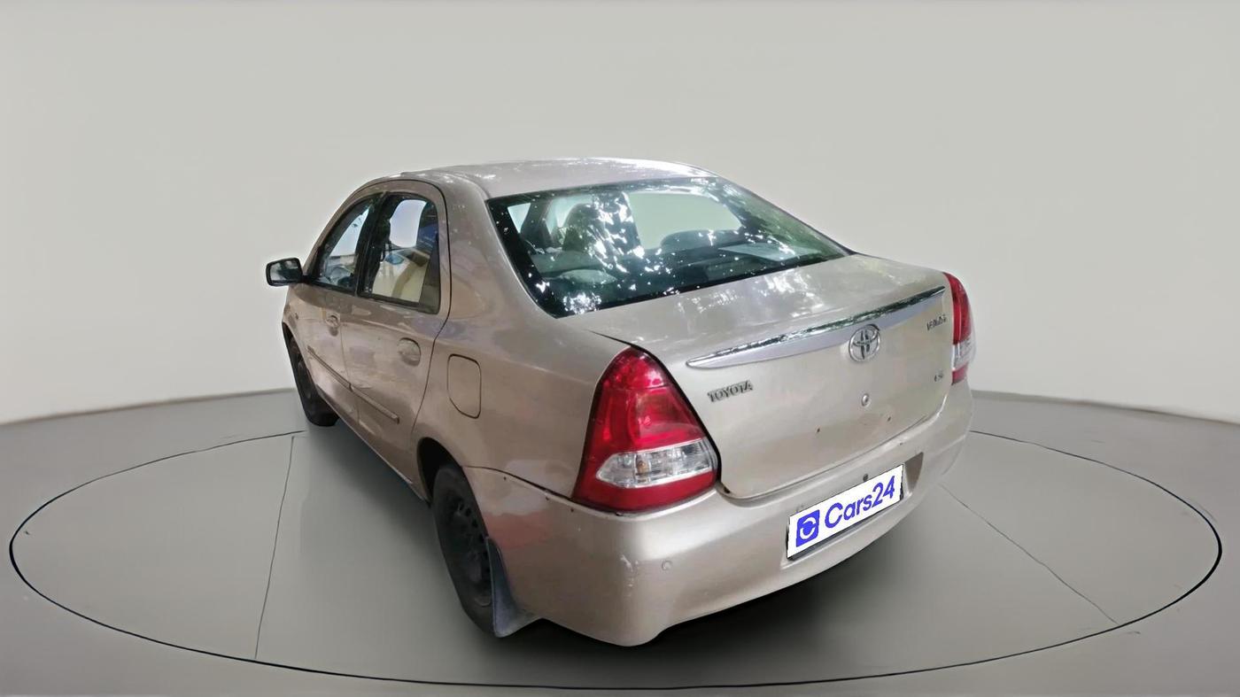 2011 Toyota Etios G, Petrol, Manual, 1,15,709 km, exterior