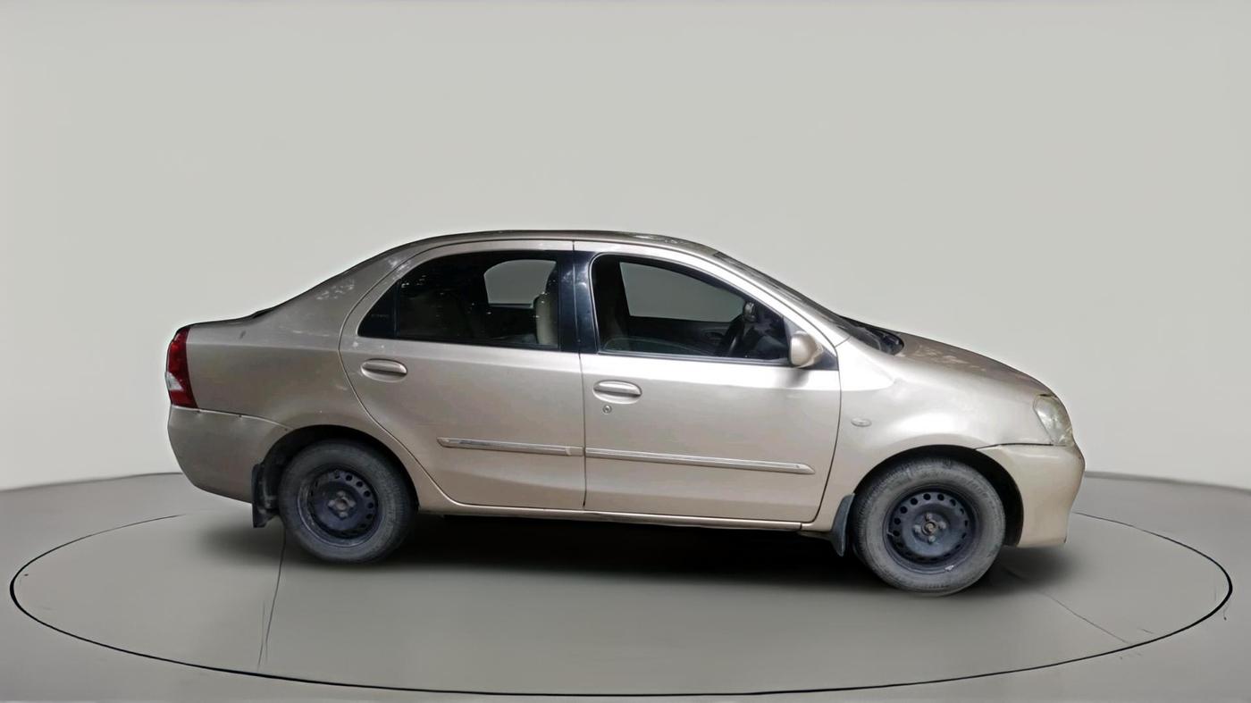 2011 Toyota Etios G, Petrol, Manual, 1,15,709 km, exterior