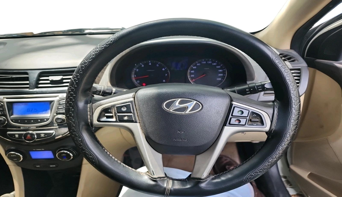 2012 Hyundai Verna FLUIDIC 1.6 VTVT EX, Petrol, Manual, 95,000 km, interior