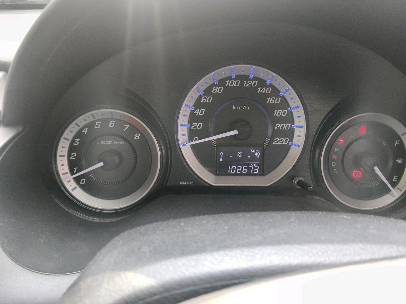 2012 Honda City 1.5L I-VTEC V AT, Petrol, Automatic, 1,02,673 km, interior