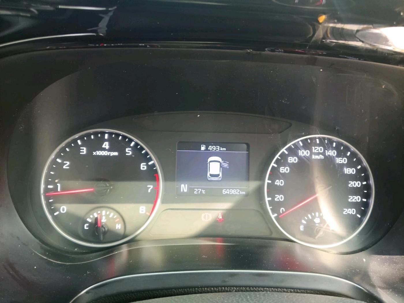 2021 KIA SELTOS HTK PLUS 1.5 IMT, Petrol, Manual, 67,500 km, interior