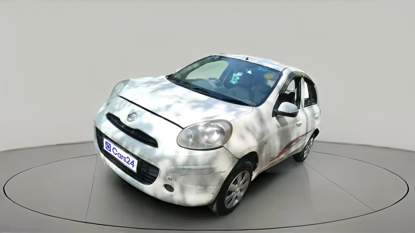 2012 Nissan Micra XV PETROL, Petrol, Manual, 1,11,546 km, exterior