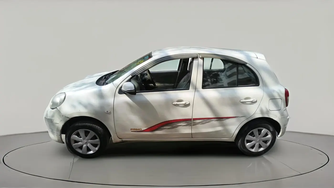 2012 Nissan Micra XV PETROL, Petrol, Manual, 1,11,546 km, exterior