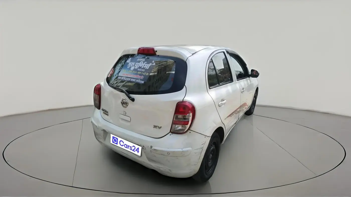 2012 Nissan Micra XV PETROL, Petrol, Manual, 1,11,546 km, exterior