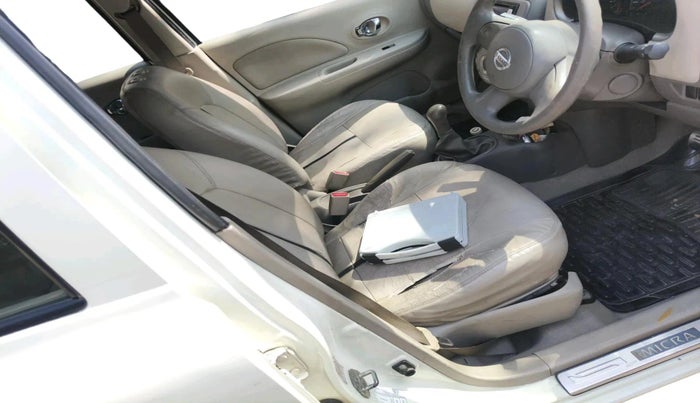 2012 Nissan Micra XV PETROL, Petrol, Manual, 1,11,546 km, interior
