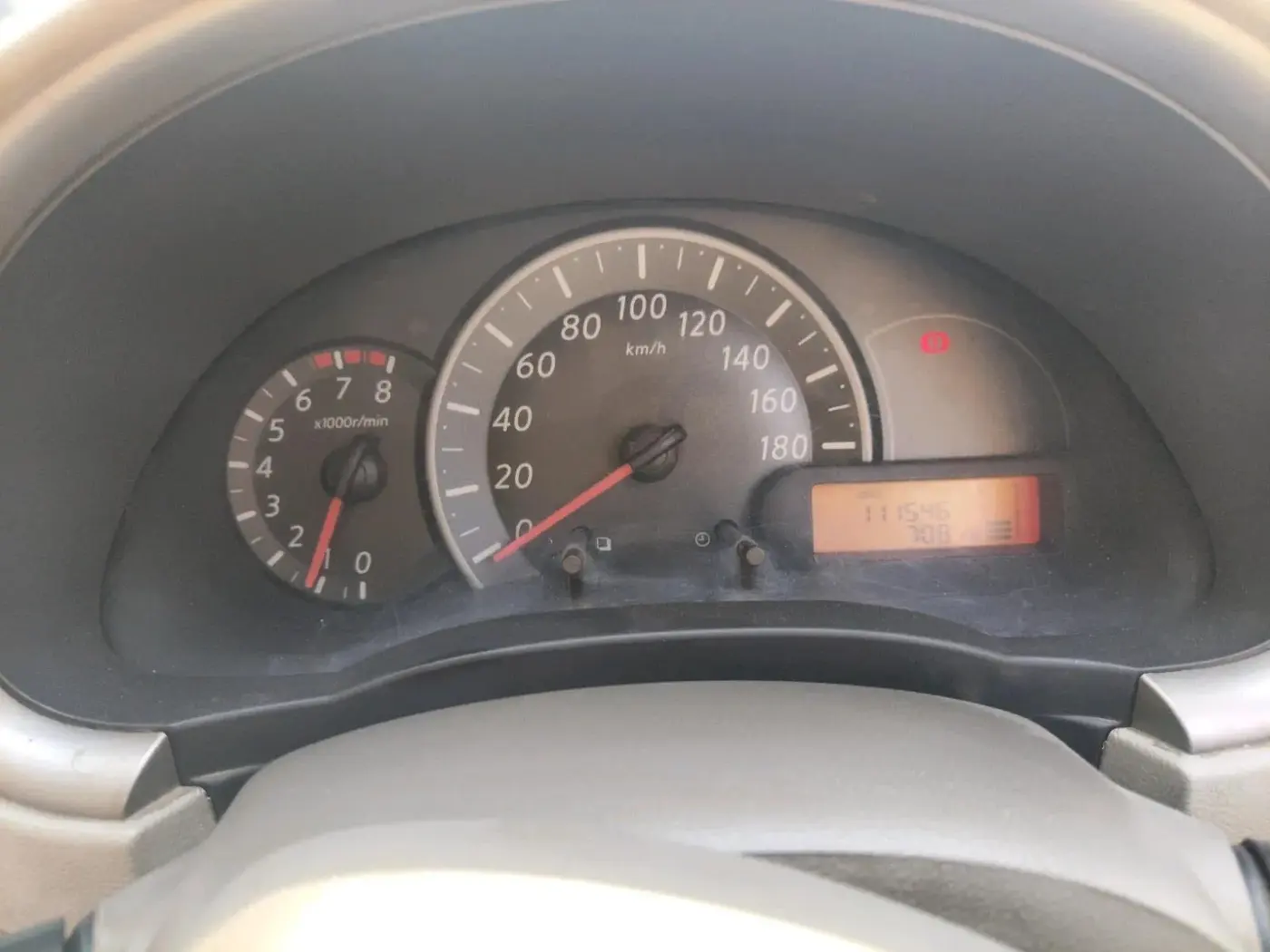 2012 Nissan Micra XV PETROL, Petrol, Manual, 1,11,546 km, interior
