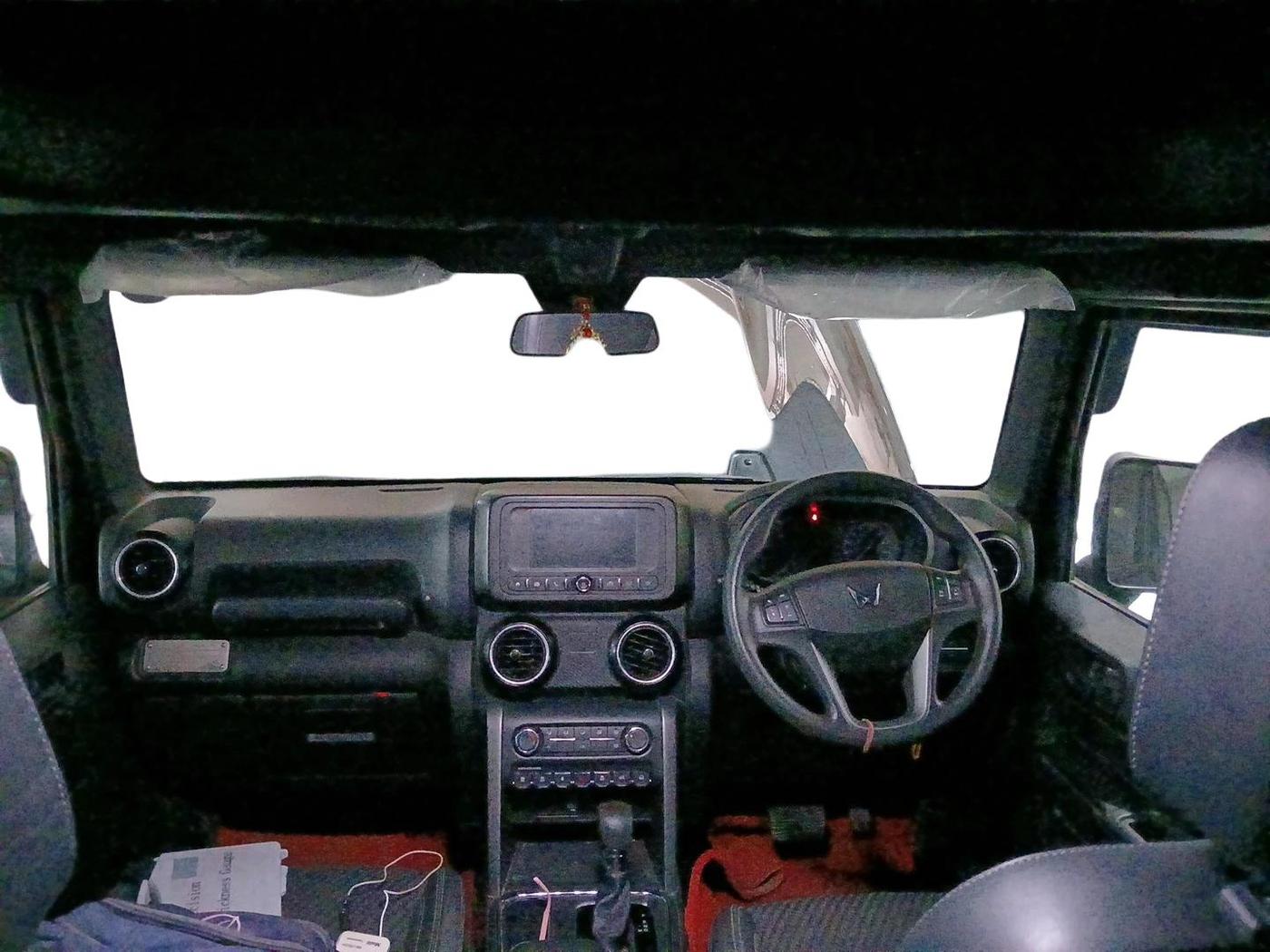 2023 Mahindra Thar LX P 2WD AT HT, Petrol, Automatic, 19,702 km, interior