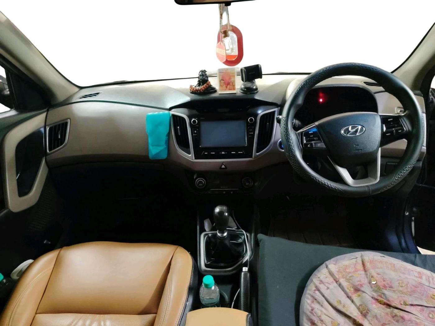 2016 Hyundai Creta SX PLUS 1.6 PETROL, CNG, Manual, 30,499 km, interior