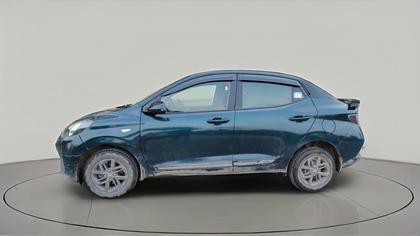 2022 Hyundai AURA S 1.2 CNG, CNG, Manual, 72,272 km, exterior
