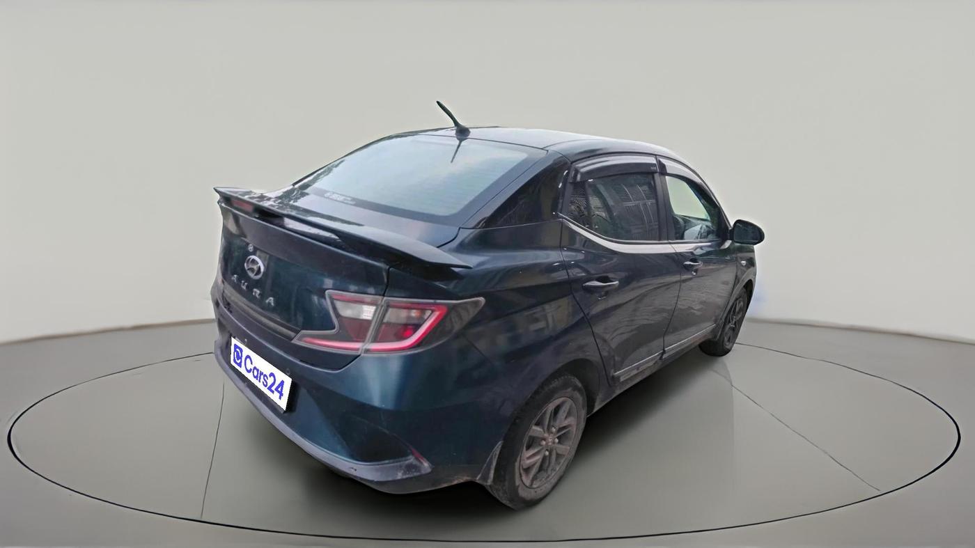 2022 Hyundai AURA S 1.2 CNG, CNG, Manual, 72,272 km, exterior