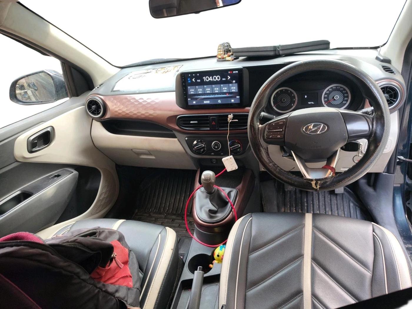 2022 Hyundai AURA S 1.2 CNG, CNG, Manual, 72,272 km, interior