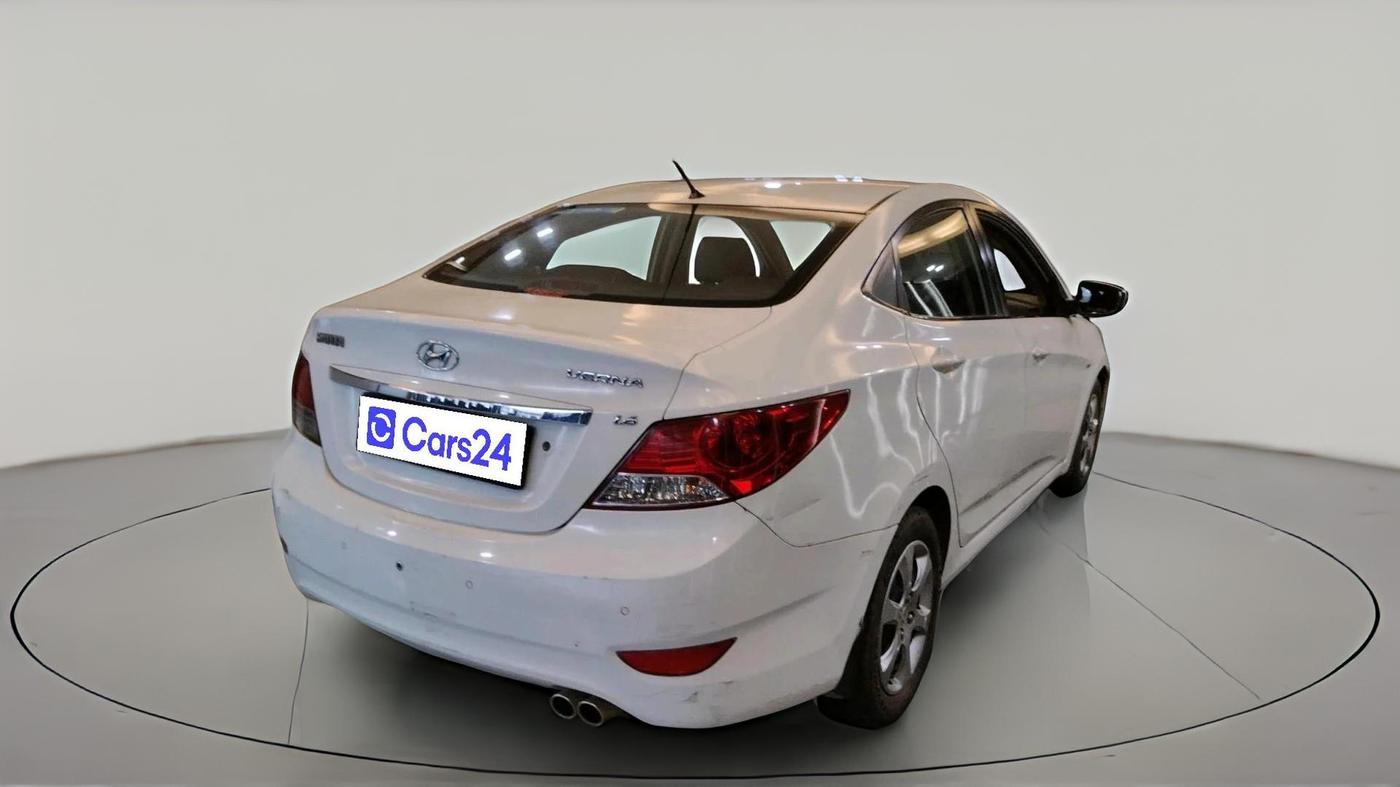 2011 Hyundai Verna FLUIDIC 1.6 VTVT EX, Petrol, Manual, 57,902 km, exterior